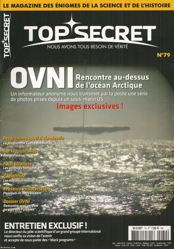 Top secret - le magazine de la science et de l'histoire - n°79 - Giugno - Luglio 2015