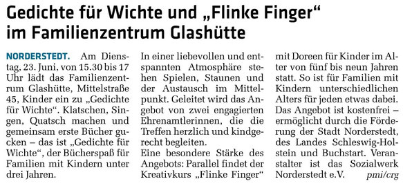 Eigenbericht vom 20.06.2026
