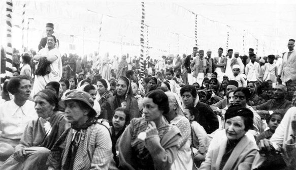 MSI Collection - 1937 Nasik, India - Delia is in the front - centre