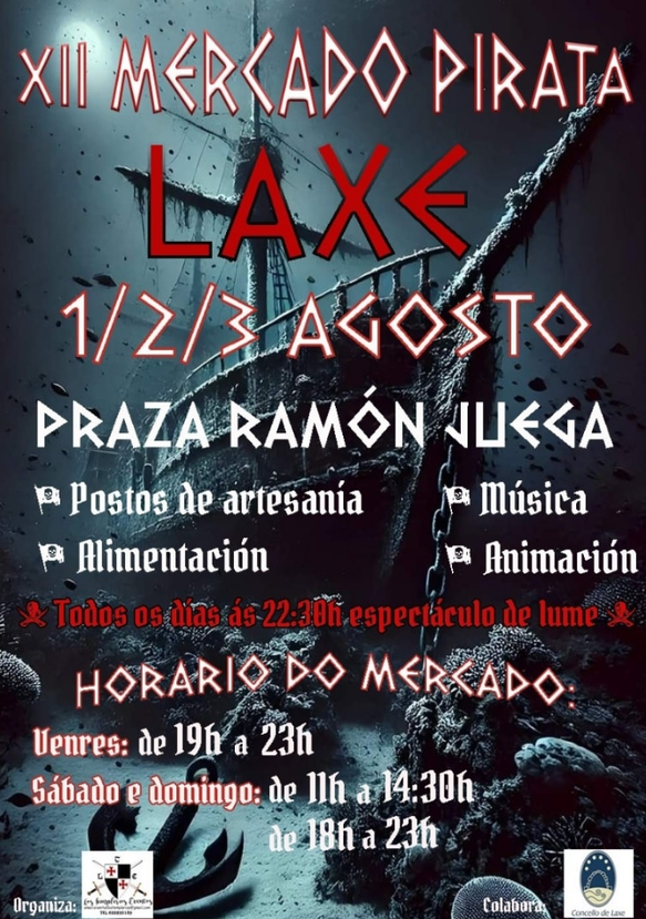 Mercado Pirata en Laxe