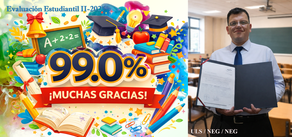 Su energía y participación han hecho de este semestre un periodo inolvidable. ¡Gracias por ser unos estudiantes excepcionales!