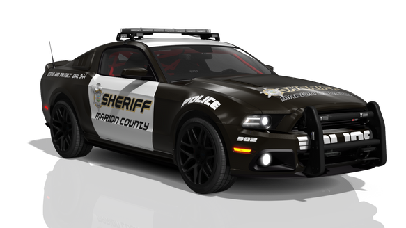 Mustang Boss 302 Police 535cv 2010