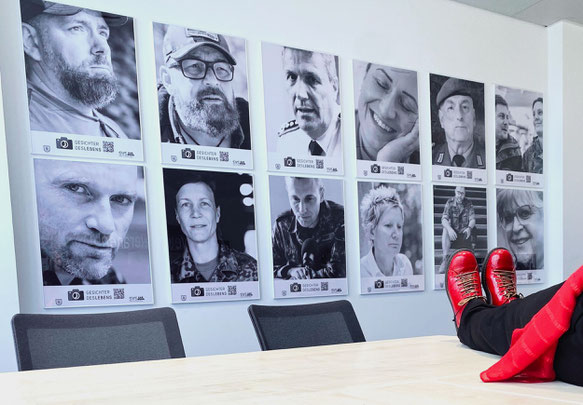 Dauerausstellung im Veteranenbüro