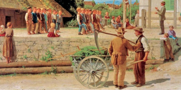 Turnstunde - Albert Anker