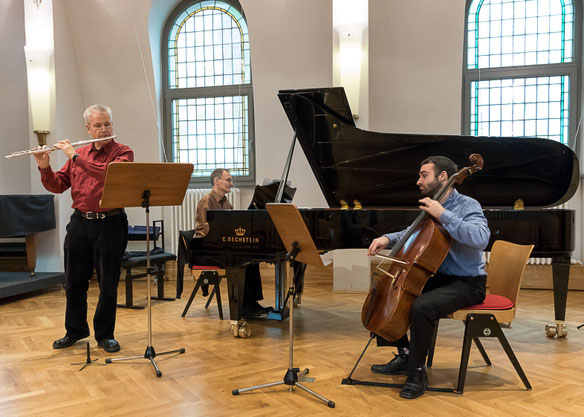 Michael Knoch, Sean Nowak & Greg Koski; Foto: Gregor Schneider 2019