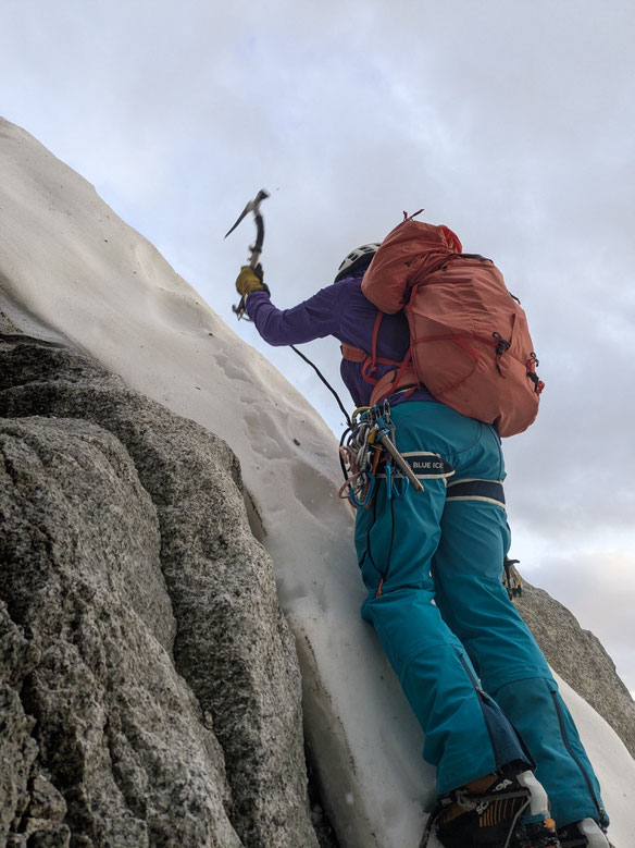 Mallory-Porter; Chamonix, Aiguille du Midi, Nordwand, North face