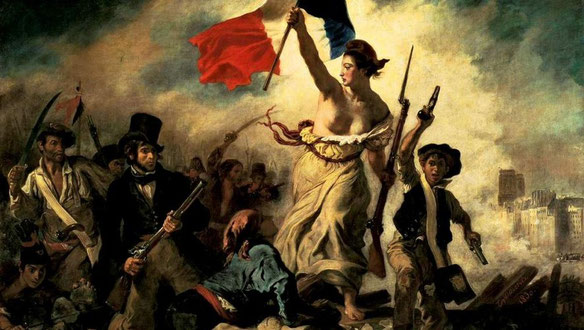 "Le 28 juillet 1830. La liberté guidant le peuple", Eugène Delacroix, Musée du Louvre