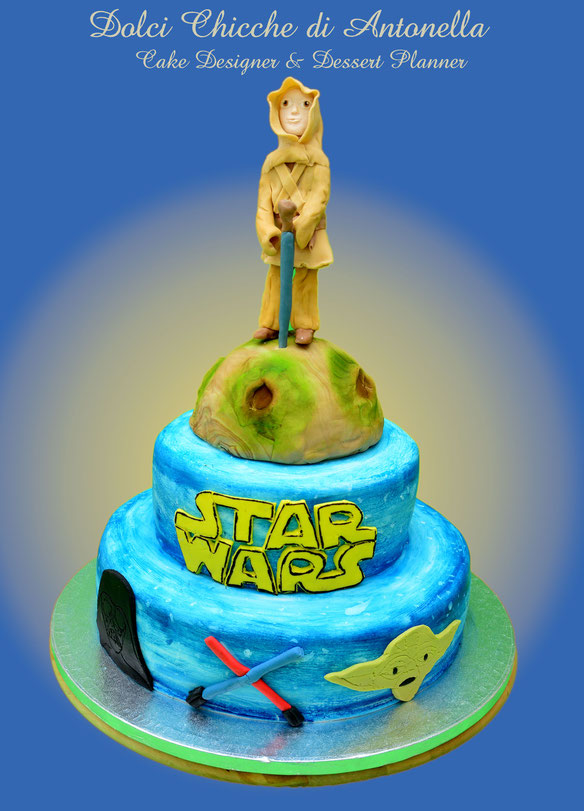 torta star wars-torta compleanno-dolci-la spezia- liguria-feste-eventi