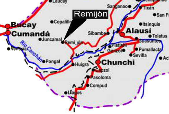 Mapa de Remijón