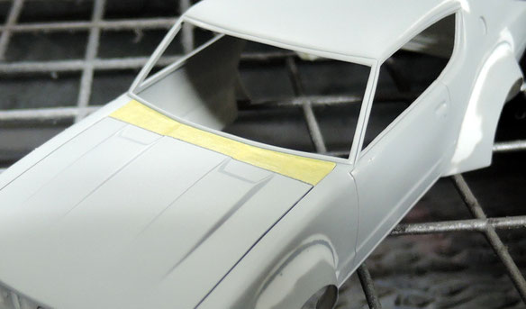 ケンメリ & Z 街道レーサー 製作記 ②今さら仮り組み - 1/24に ケンメリ & Z 街道レーサー 製作記 ②今さら仮り組み - 1/24に