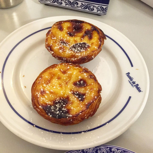 Les fameux pasteis de Nata