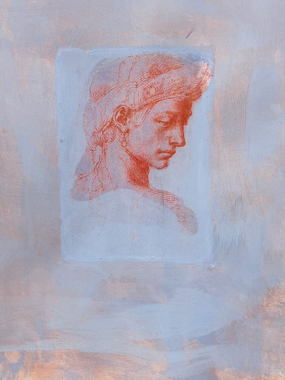 So fertigst Du eine Collage - Kunstkurs im Atelier Alina Cesár