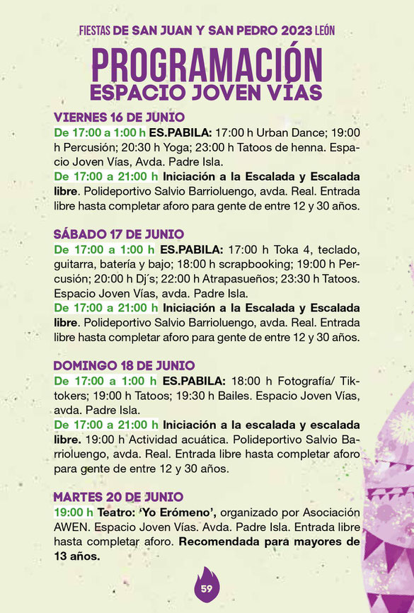 Fiestas de San Juan y San Pedro en LEON