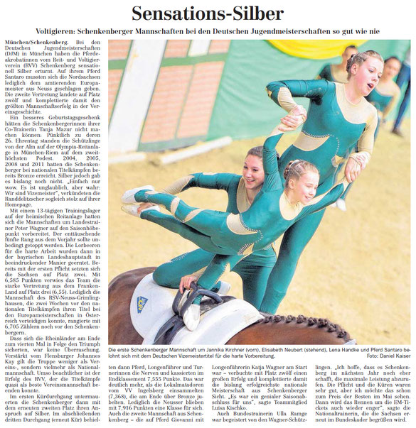 Veröffentlicht mit freundlicher Genehmigung. Quelle: Leipziger Volkszeitung vom 23. August 2013 | Regionalausgabe "Delitzsch-Eilenburg"