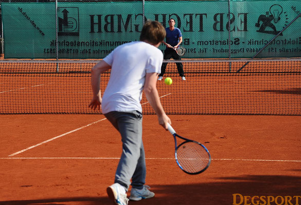 Die Sportler sind zurück auf den Tennisplätzen