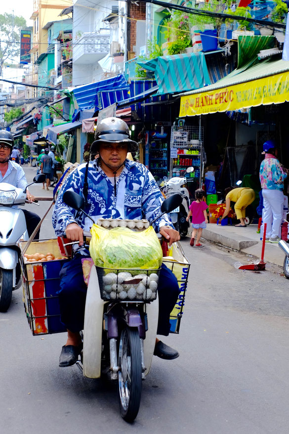 Vespa, Saigon, Eier, Transport
