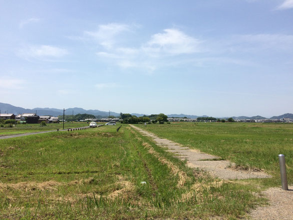 藤原京跡(筆者撮影)