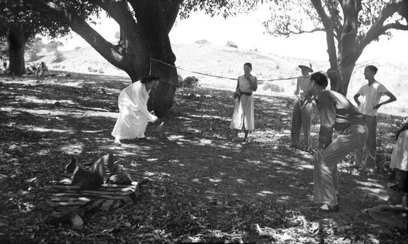 MSI Collection ;1937 - Trimbak, India - Tom is on the far right