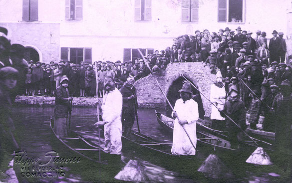                                  Carnevale anno 1923 foto d'archivio storico