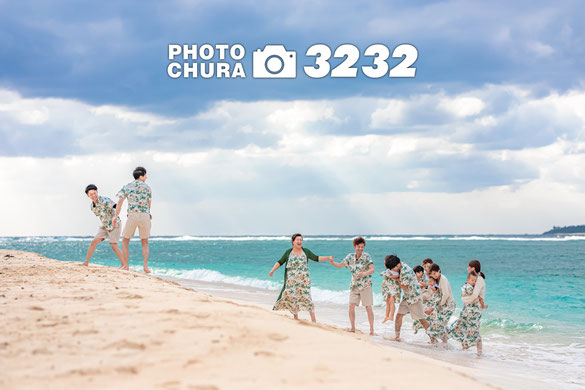 大勢で遊んでるところも沖縄カメラマンミニミニが撮影