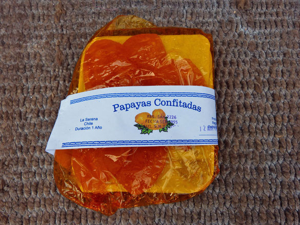 Papayas Confitadas - La Serena - Chile