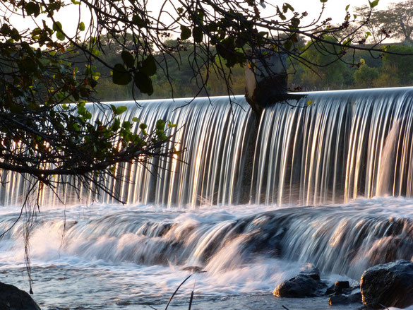 Wasserfall im Norden Sambia
