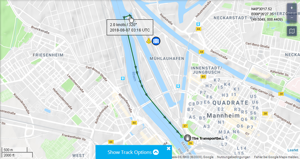 erstellt mit www.marinetraffic.com