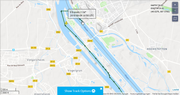 erstellt mit www.marinetraffic.com