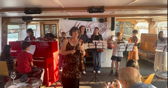 Auftritt aus Anlass unseres jährlichen „Querbeet”-Konzertes