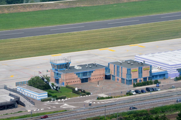 Aeroporto di Trento - vista panoramica