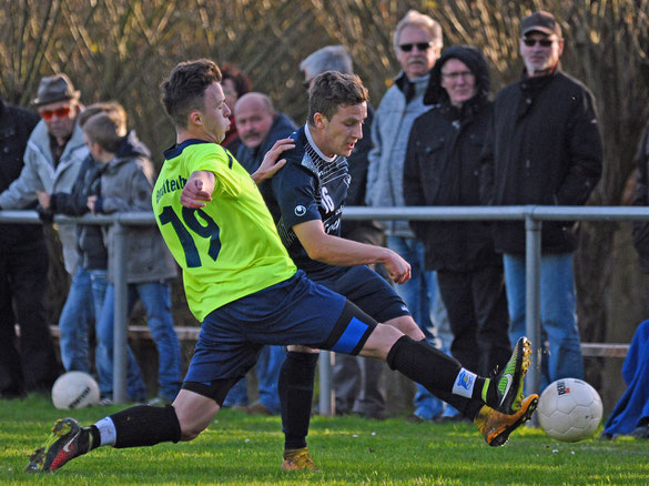 SV Bilshausen (blau) vs Germ. Breitenberg (2:1)