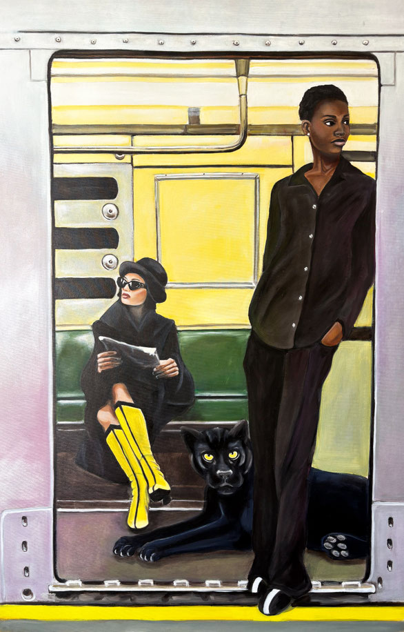 Lost Highway, oil & canvas, 95 x 140cm, 2026