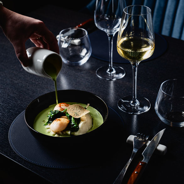 Je suis photographe culinaire, food pour des photos de luxe pour les restaurants étoilés et restaurateurs du guide Michelin