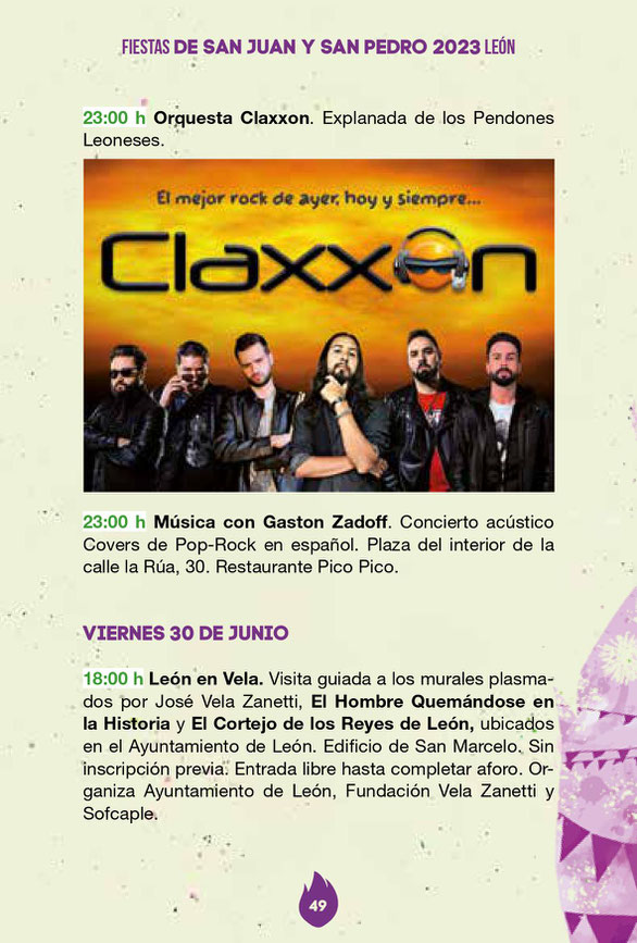 Fiestas de San Juan y San Pedro en LEON