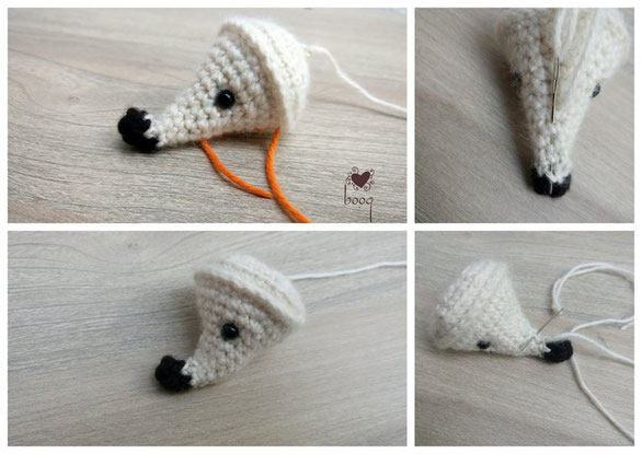 amigurumi crochet horgolt süni igel