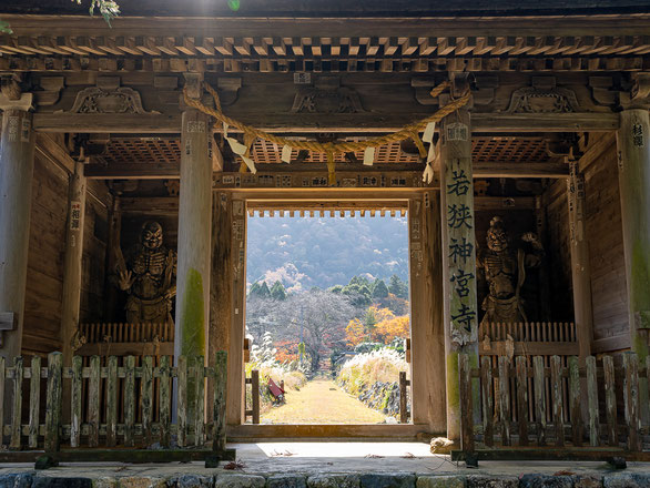 The South Gate of Jinguji Temple