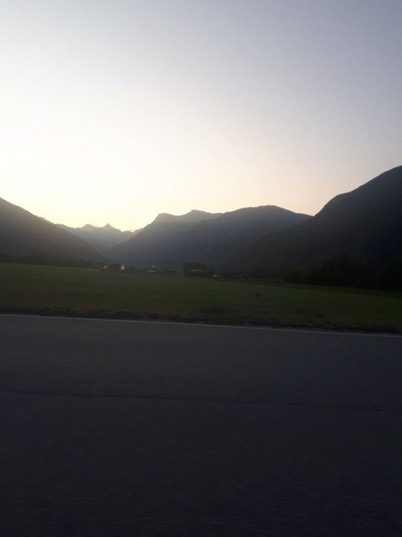 Morgenstimmung im Wallis