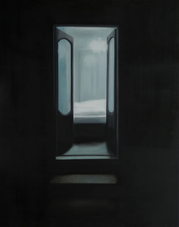 at night 190x150cm 2009 oil on canvas
