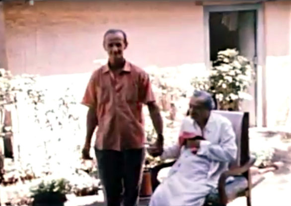 India : William with Meher Baba