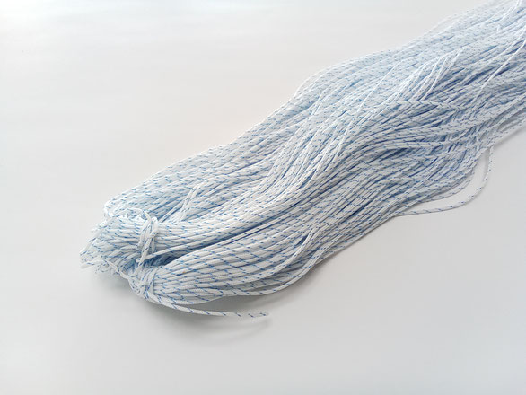 1.0m/m線入テトロンスリーブ(blue)
