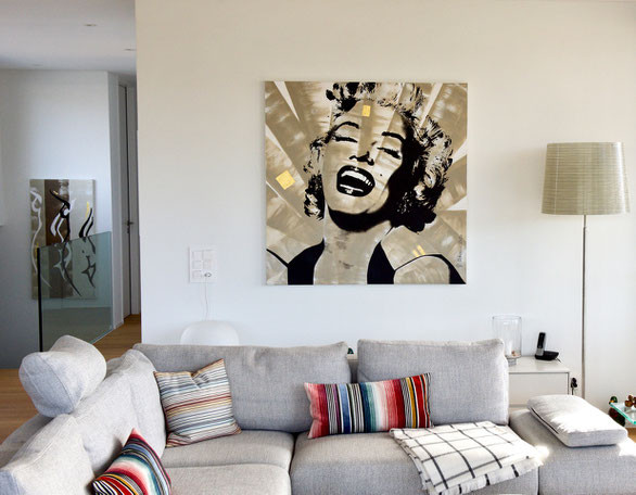 Daniela Schorno Künstlerin - Pop Art Deco Minimal Abstrakt Kunst