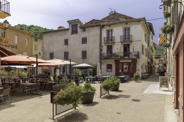 Bild: Rathaus am Place Josep de la Trinxeria in Prats-de-Mollo-la-Preste