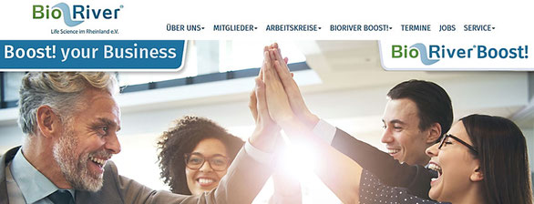 Screenshot Website BioRiver Sep2021
