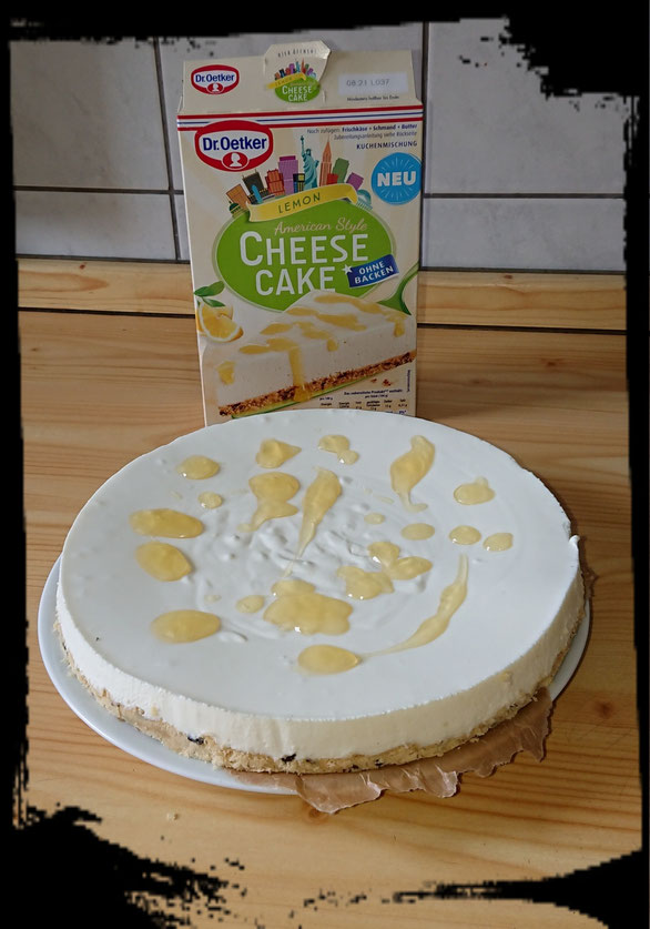 Dr.oetker Lemon American Style Cheese Cake zuckerwelt im test