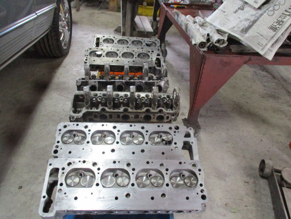 メルセデス―ベンツ各部加工済みシリンダーヘツト販売