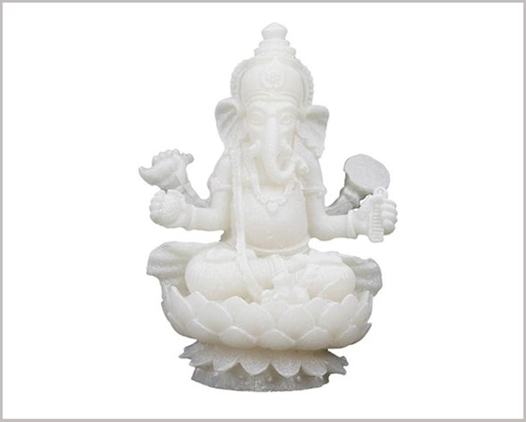 Ganesha aus Alabaster 17 cm