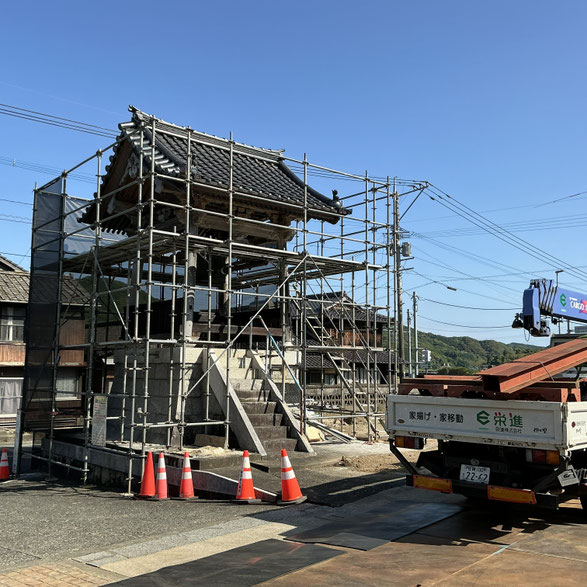 今回工事を行った製材所