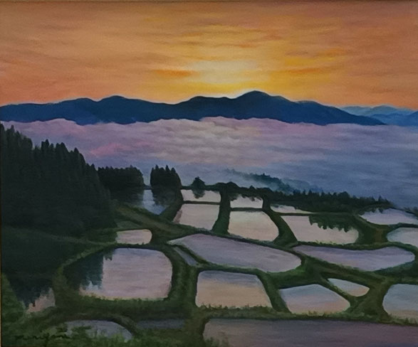 絵画 自然風景　海　湖　森　山 絵画 自然風景 海 湖 森 山
