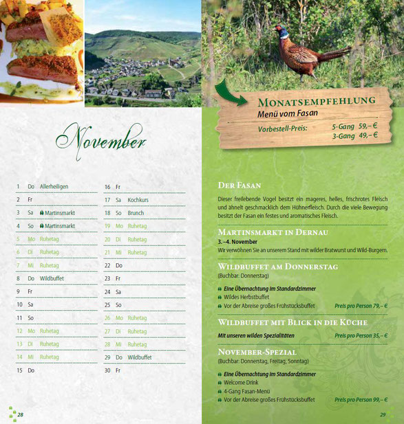 Slow Food Weinachten Wildfleisch 