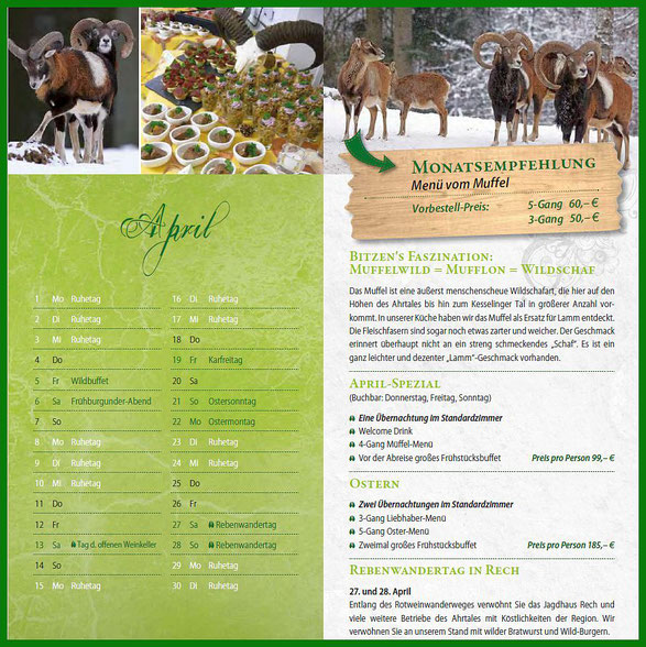 Slow Food Weinachten Wildfleisch 
